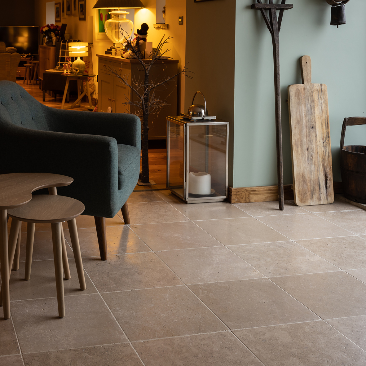 Natural Limestone flooring